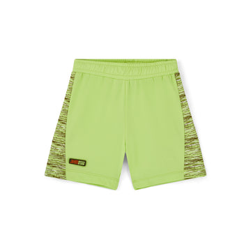 Lime Green Ron Sports Shorts