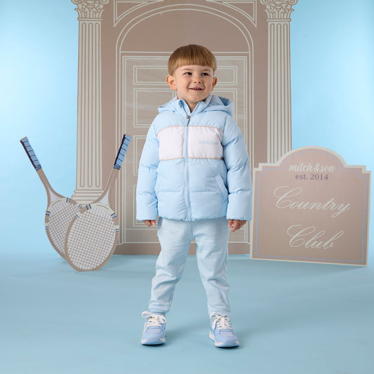 Blue Steven Padded Jacket