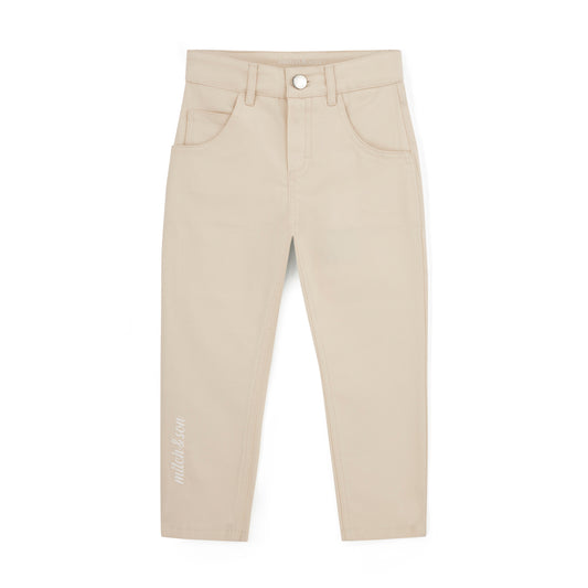 Beige Silas Trousers