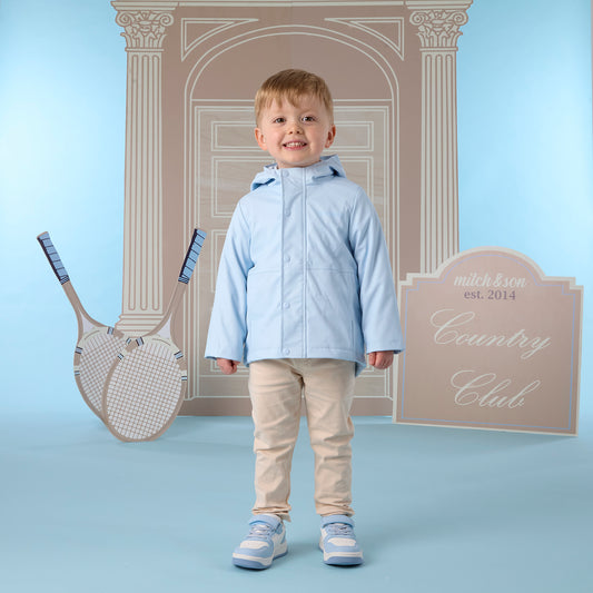Blue Shane Raincoat