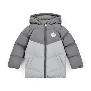 Grey Theo Puffer Jacket