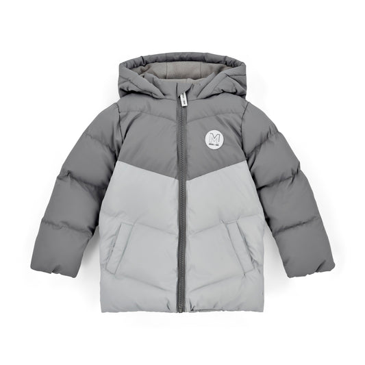 Grey Theo Puffer Jacket