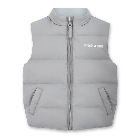 Grey Tristan Reversible Gilet