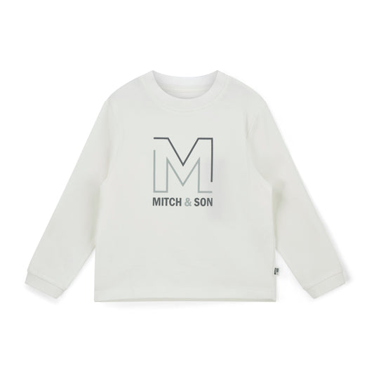 White Timothy Long Sleeve T-Shirt