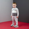 Grey Tighe Knitted Polo