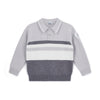 Grey Tighe Knitted Polo