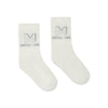 White & Grey 2 Pack Socks