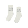 White & Grey 2 Pack Socks