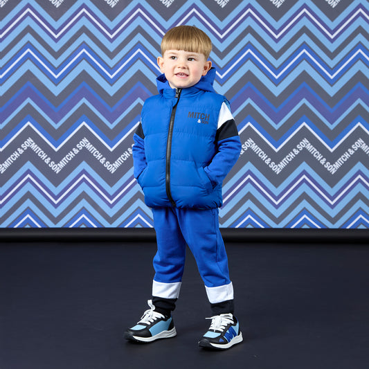 Blue Wesley Reversible Gilet
