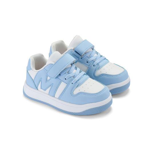 Blue Jump Low Trainers