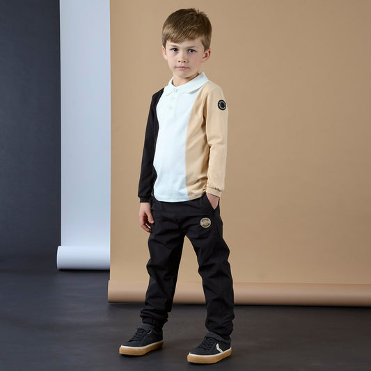 White Jace Polo Top