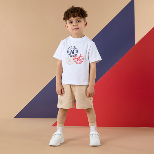 White Preston Shorts Set