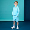 Turquoise Henry Sweatshirt Set