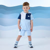 Blue Finn Shorts Set