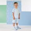 Blue Ollie Shorts Set