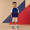 Navy Phillip Shorts Set