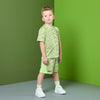 Green Ron Sports Shorts