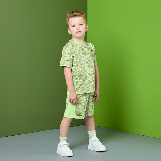 Green Ron Sports Shorts