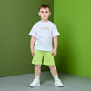 White Ray Shorts Set