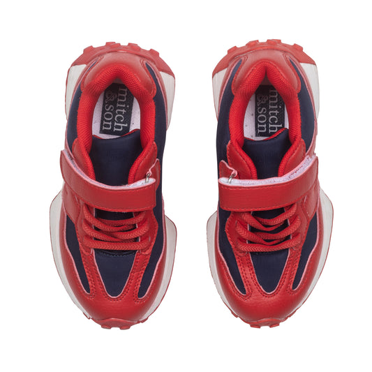 Red & Navy Runner Trainer