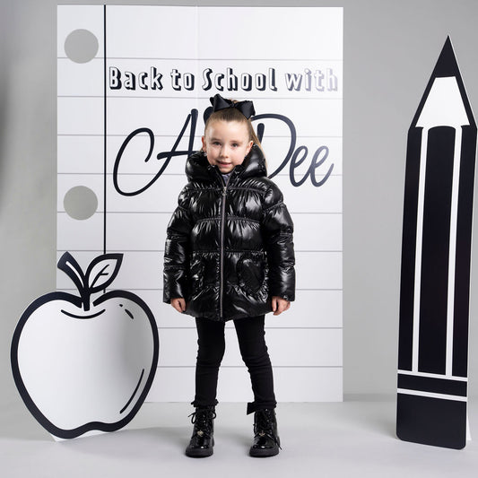 Black Luna Padded Jacket