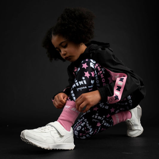 Pink Twirl Sports Sock