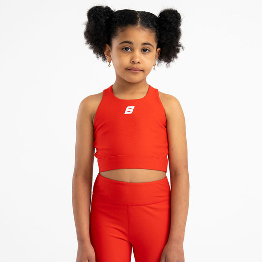 Red Aspire Crop Top
