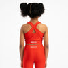 Red Aspire Crop Top
