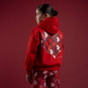 Red Sparkle Hoodie