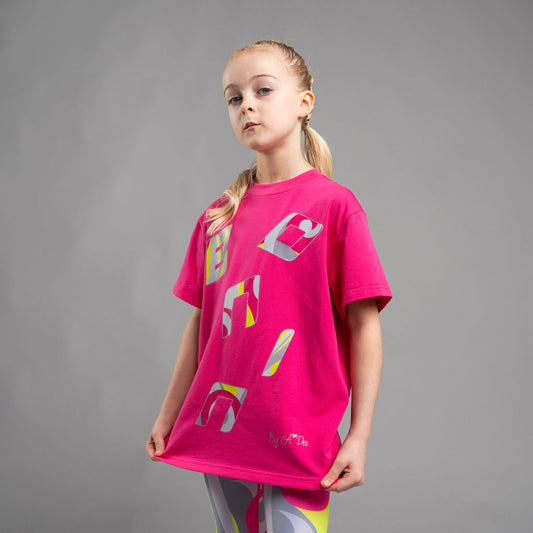 Hot Pink Dynamic T-Shirt