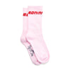 Pink Twirl Sport  Socks