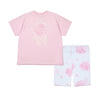 Pink Camila Cycling Short Set