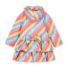 Coral Daphne Raincoat