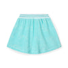 Turquoise Terrie Skirt Set