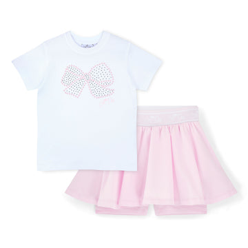 White Rose Skort Set