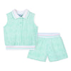 Mint Romi Terry Short Set