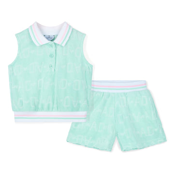Mint Romi Terry Short Set
