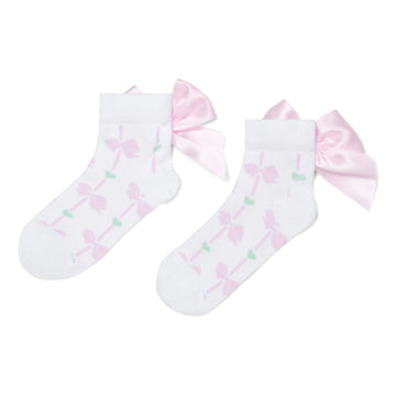 White Rowan Ankle Sock