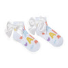 White Sasha Ankle Socks