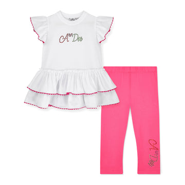 White Tallulah Legging Set