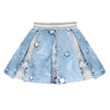 Blue Phillis Skirt Set