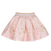 White & Pink Star Skirt Set