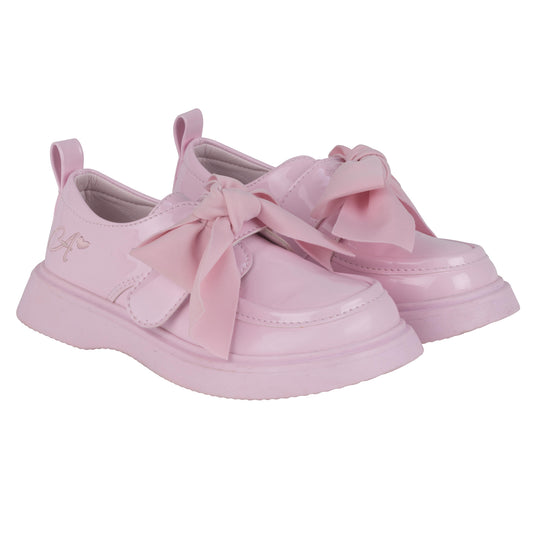 Pink Mary Bow Shoes