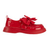 Red Mary Bow Shoes