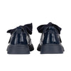 Navy Mary Bow Shoe