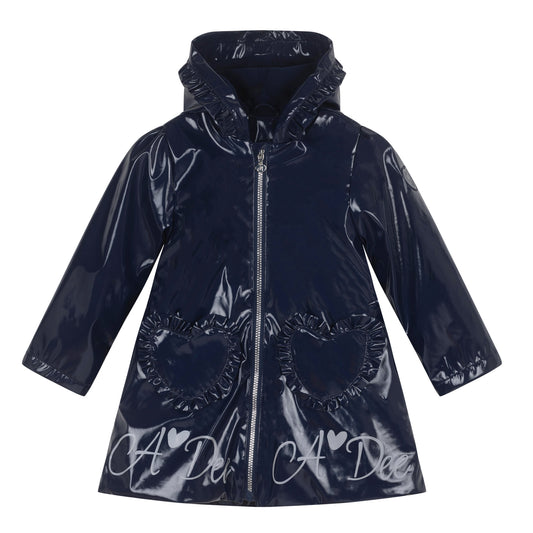 Navy Blair Raincoat