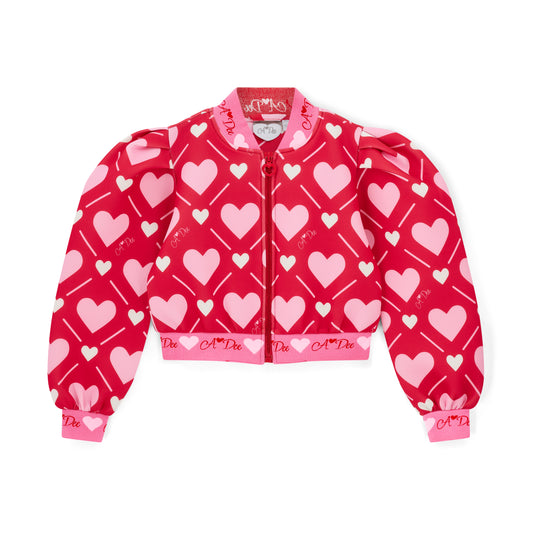 Red Lisette Bomber