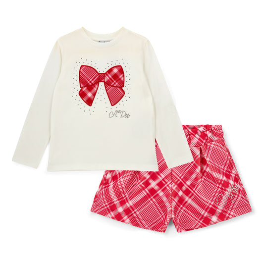 White Lexi Shorts Set