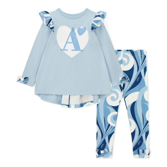 Blue Nina Legging Set