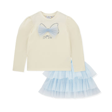 White Naya Skirt Set